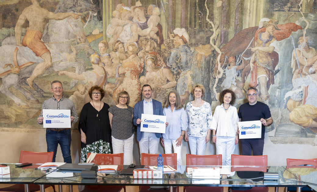 Photo with the project coordinators